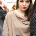 Fashionista at LFW at Somerset House