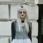 Platinum Blonde Fashionista at Somerset House, London
