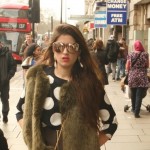 Black and White Polka Dot Fashionista Spotting Marble Arch W1